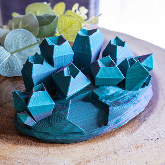 Crystal Dice Display