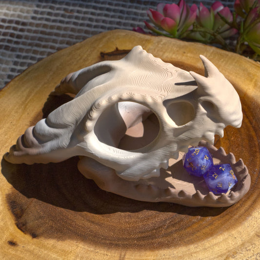 Skull of Doom - Dragon Skull Dicetower