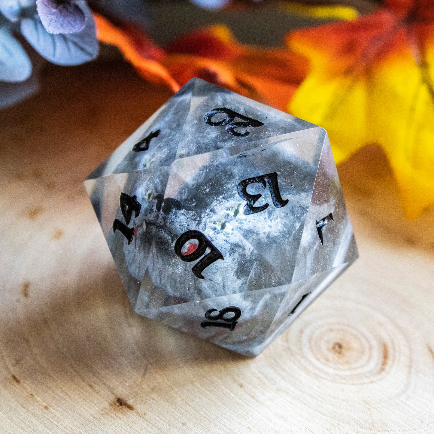 The Grey - Werewolf Head D20