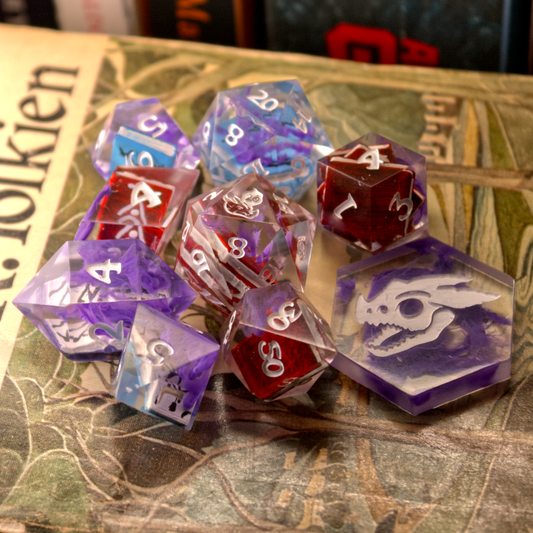 The WIZARD - Spell Book Dice