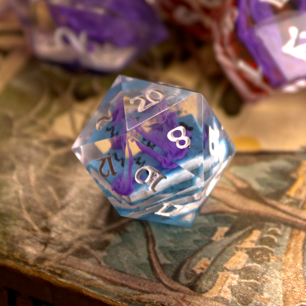 The WIZARD - Spell Book Dice