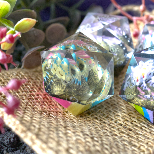 Sleeping Pan Pride Dragon