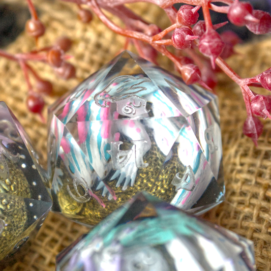 Sleeping Trans Pride Dragon