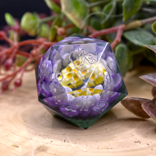 Violet Lotus - Jumbo D20