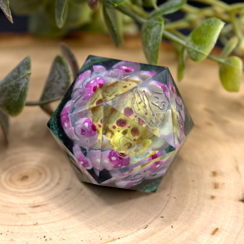 Pink Lotus - Jumbo D20