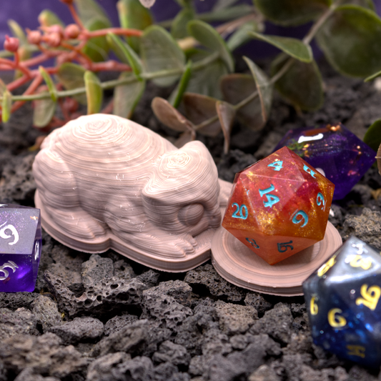 Baby Owl Bear Dice Display