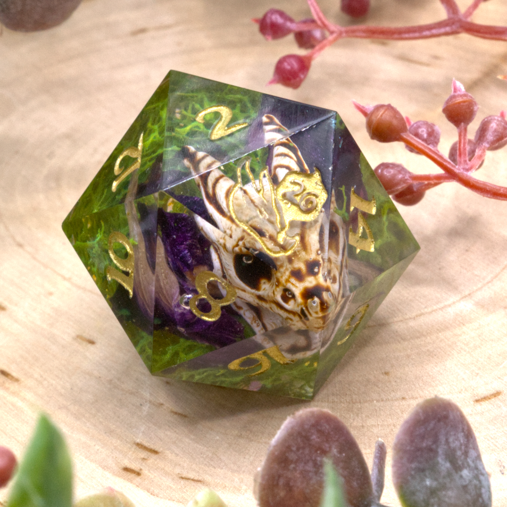 Enchanted Dragon Skull