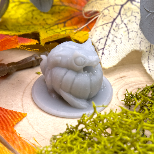 Pumpkin Dragon Miniature - Digital Download