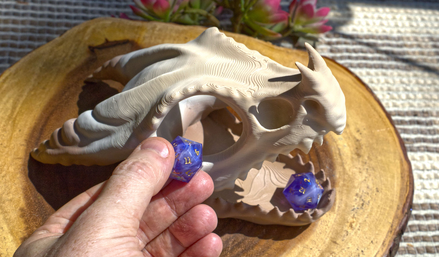 Skull of Doom - Dragon Skull Dicetower