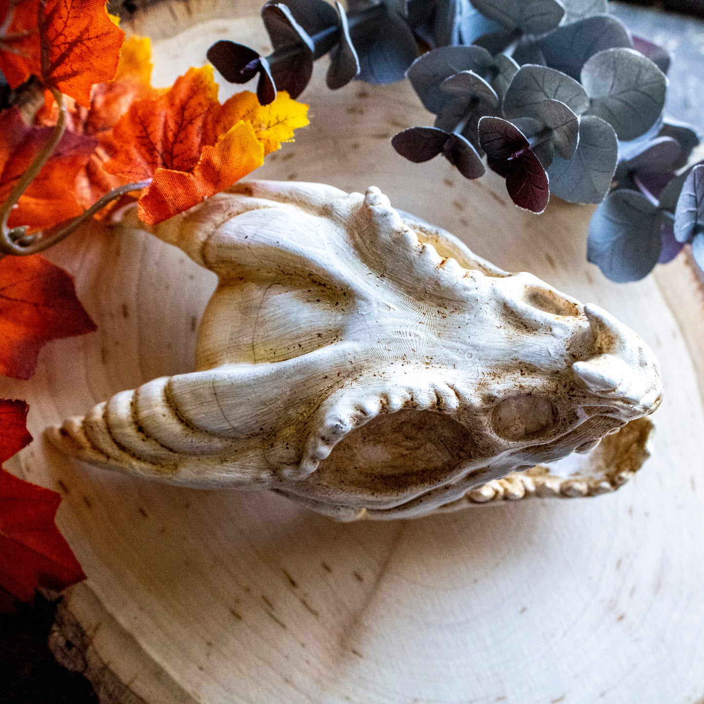 Fire Dragon Skull