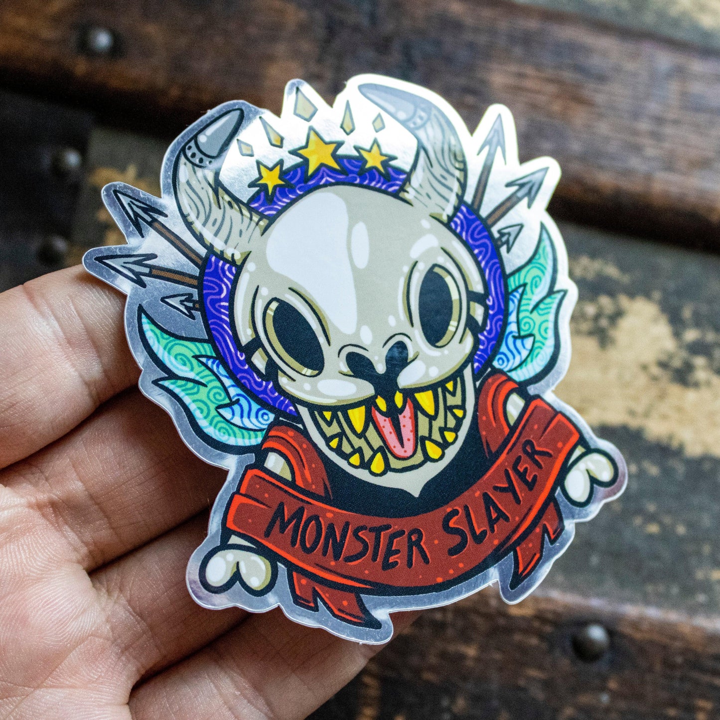 Monster Slayer Emblem - Humble Dragon Dice