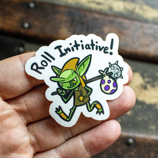 Goblin "Roll Initiative!" - Humble Dragon Dice