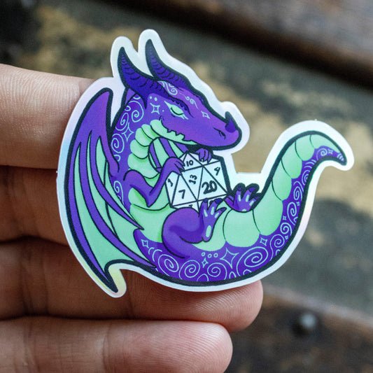 Gentle Dice Dragon - Humble Dragon Dice