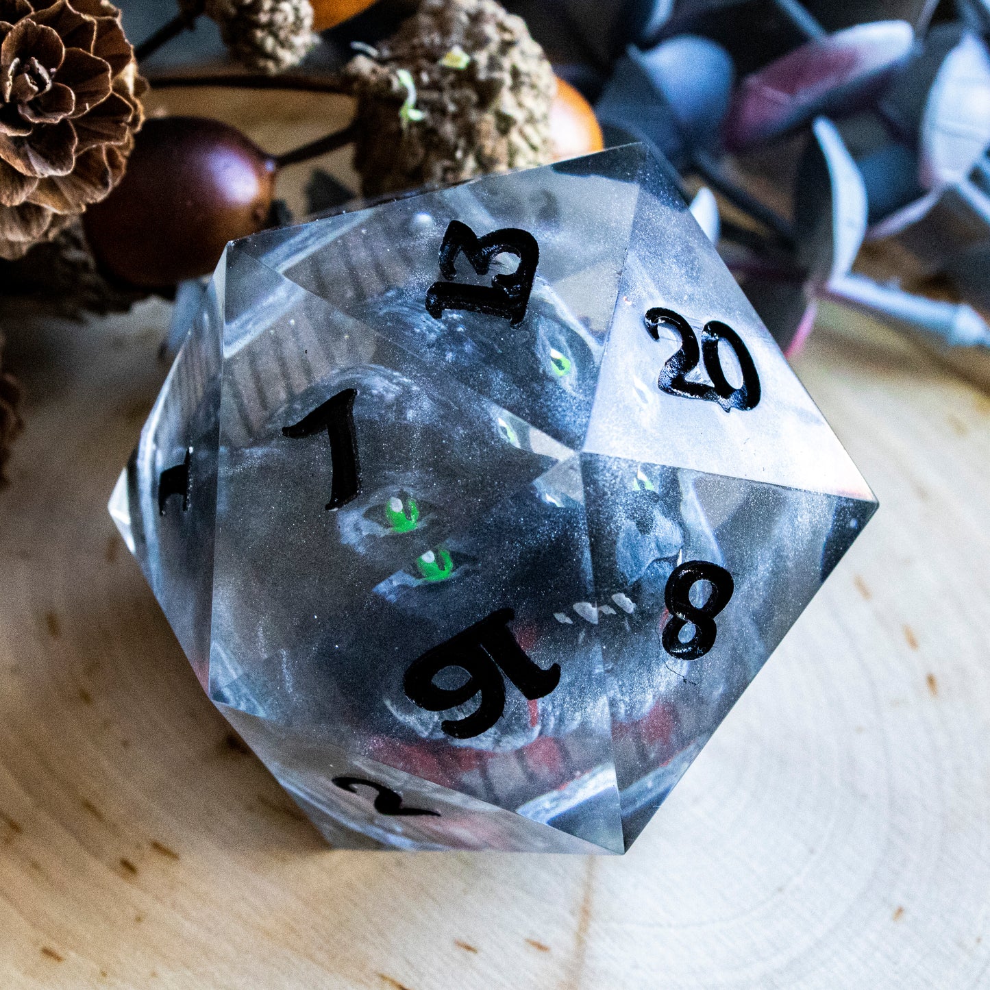 Black Wolf Goliath D20