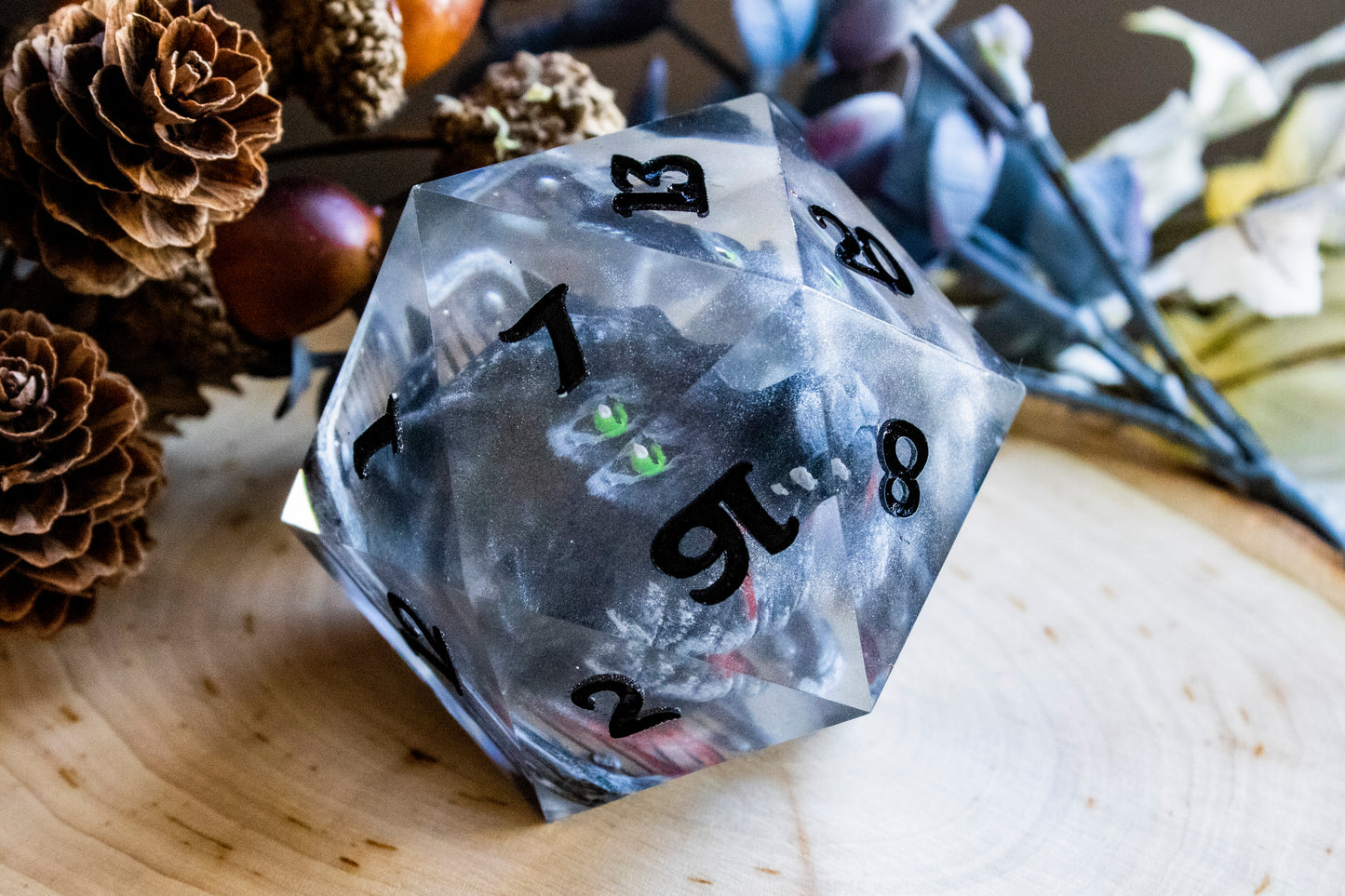 Black Wolf Goliath D20