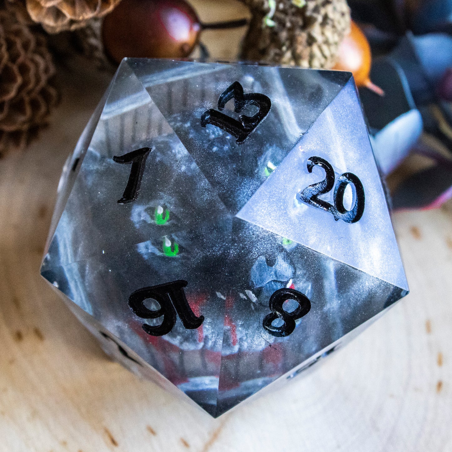 Black Wolf Goliath D20