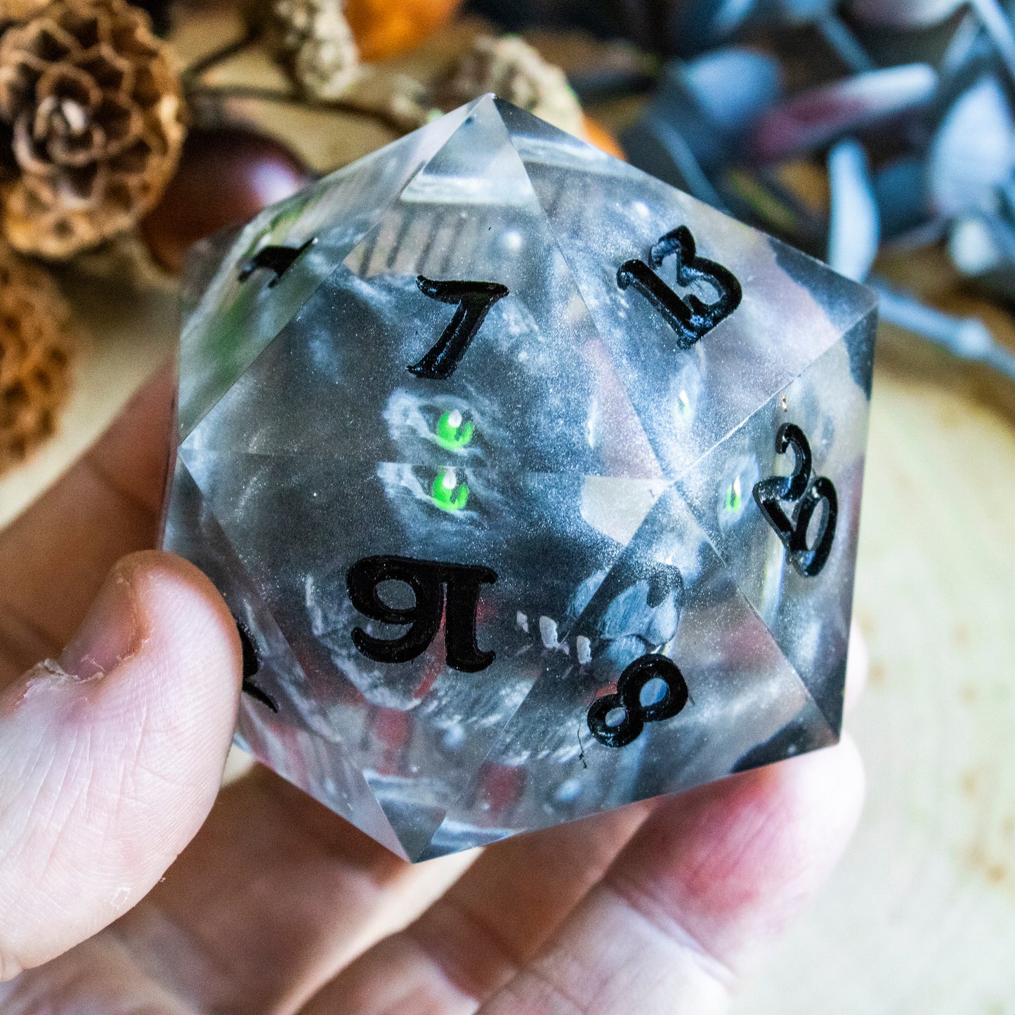 Black Wolf Goliath D20