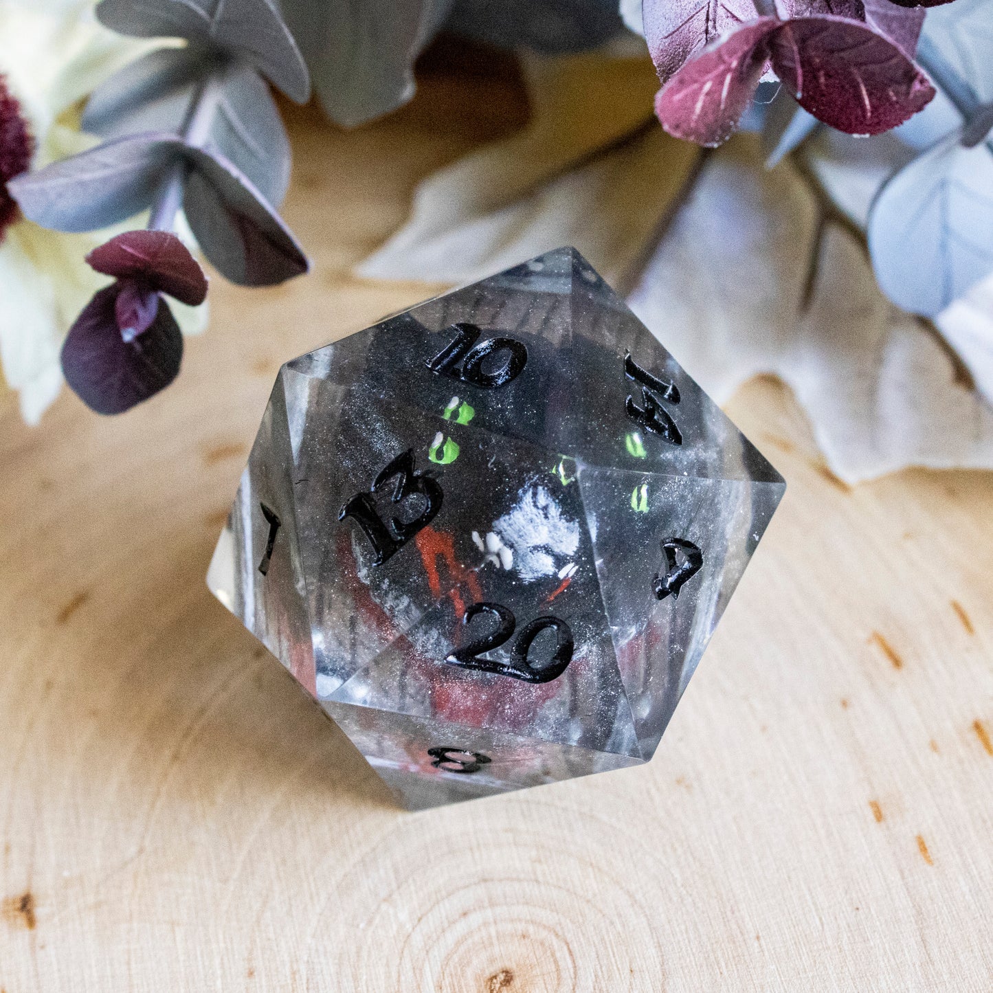 The Gmork - Werewolf Head D20