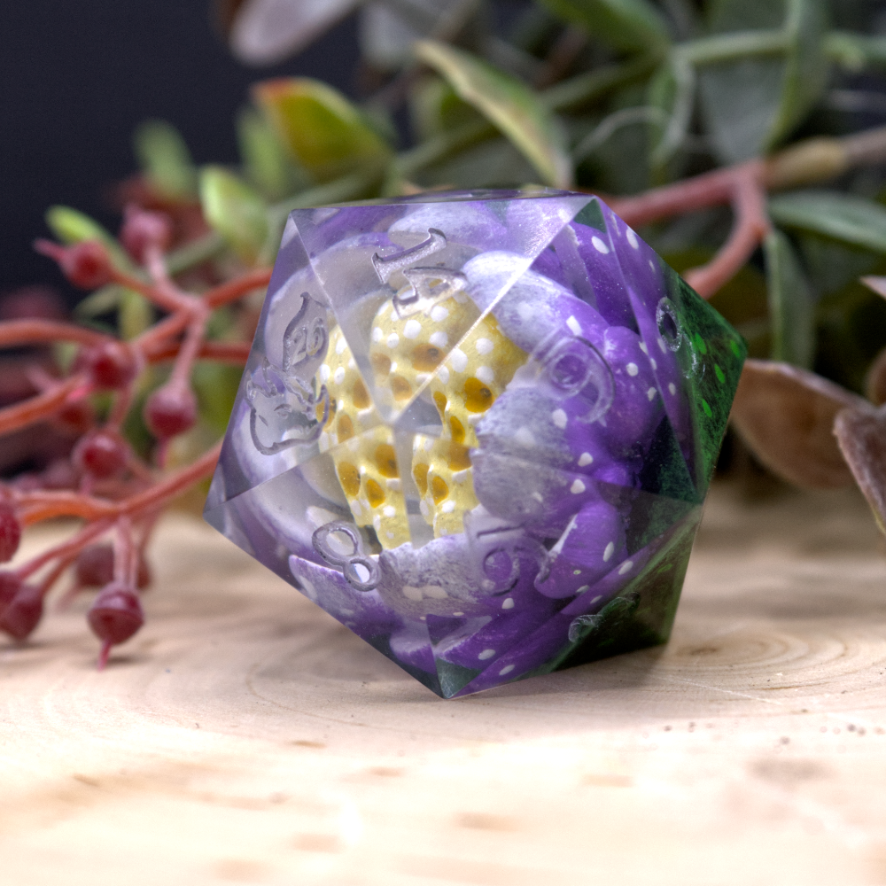 Violet Lotus - Jumbo D20