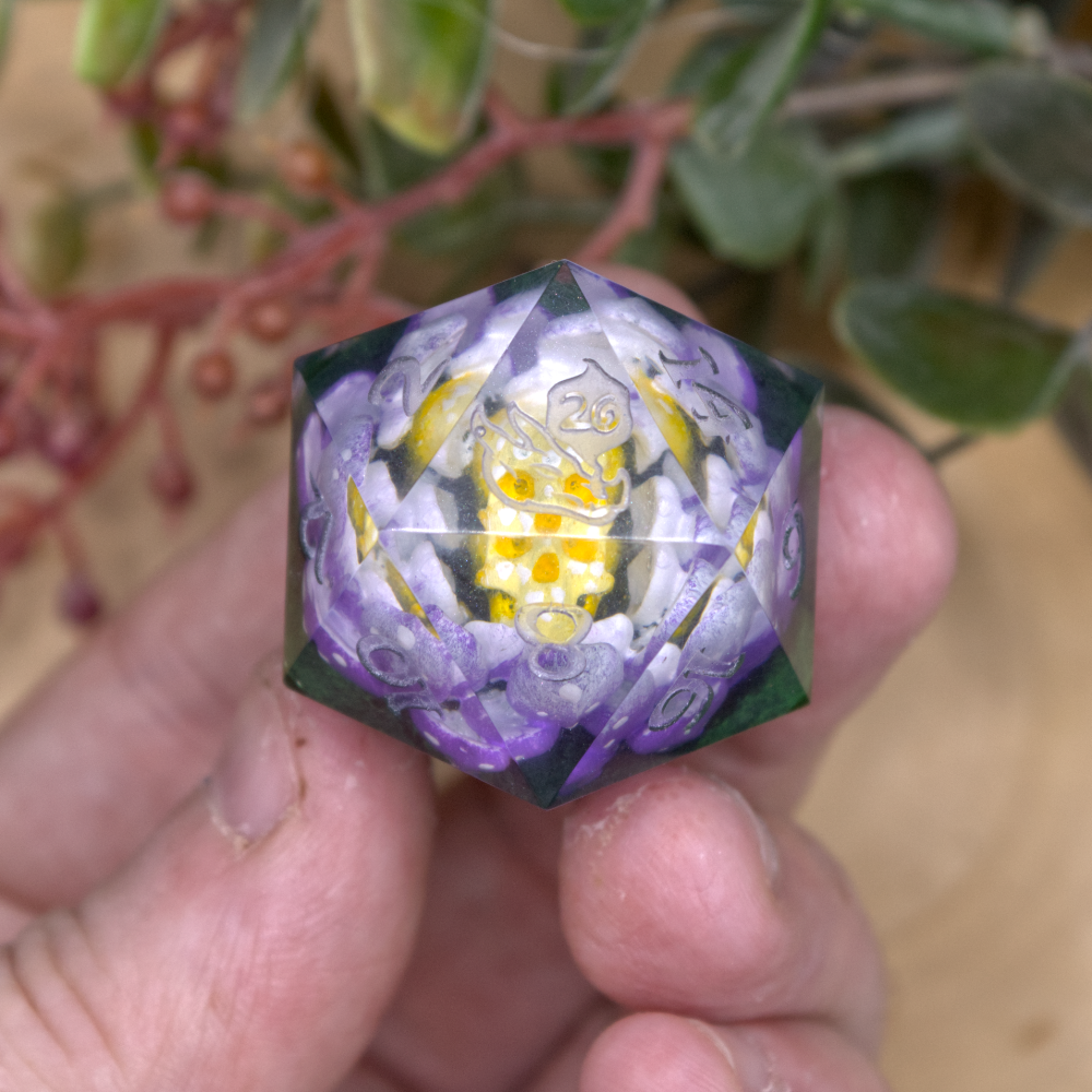 Violet Lotus - Jumbo D20