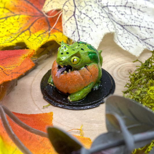 Pumpkin Dragon Miniature