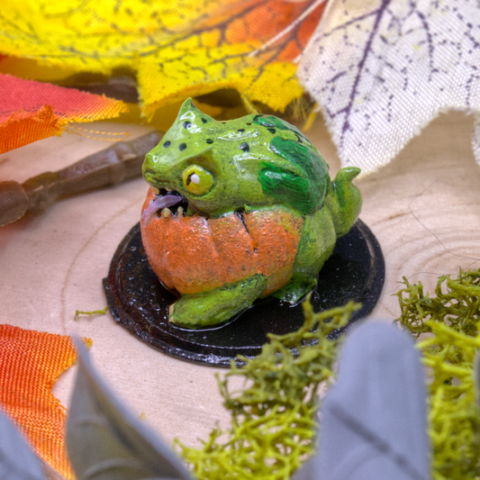 Pumpkin Dragon Miniature