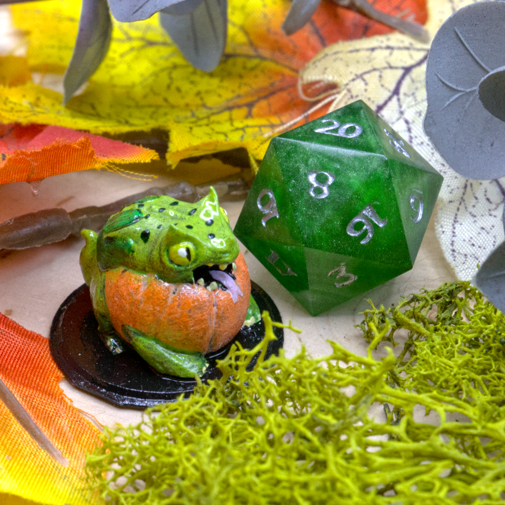Pumpkin Dragon Miniature
