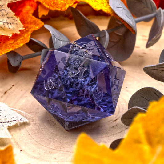 Baba Yaga Midnight - Jumbo D20