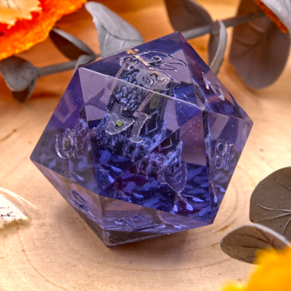 Baba Yaga Midnight - Jumbo D20