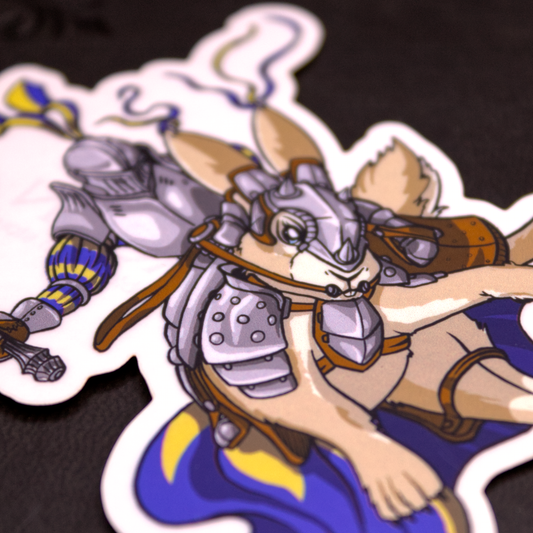 Brumble Knight Sticker