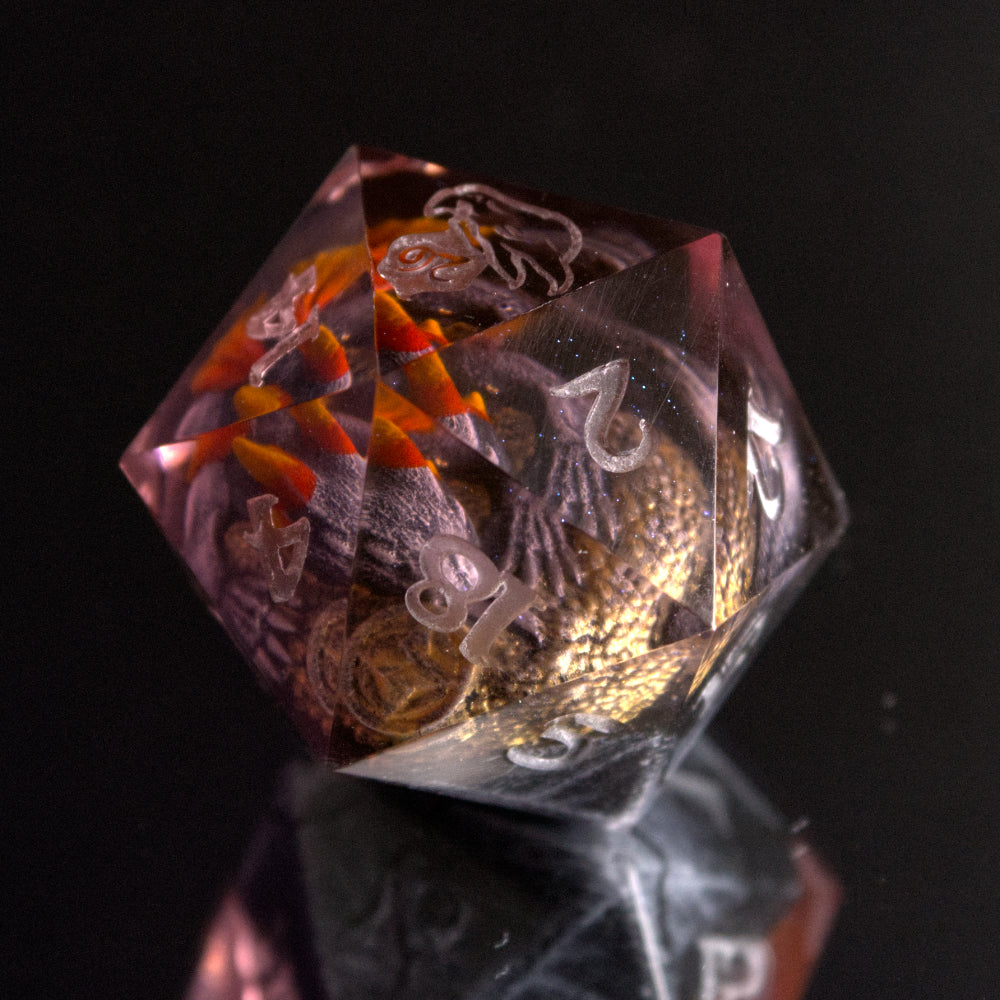 Sleeping Ember Dragon