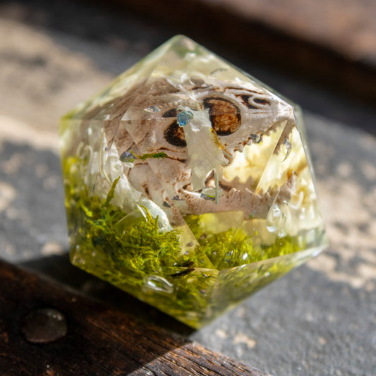 Dragon of White Flowers - Humble Dragon Dice