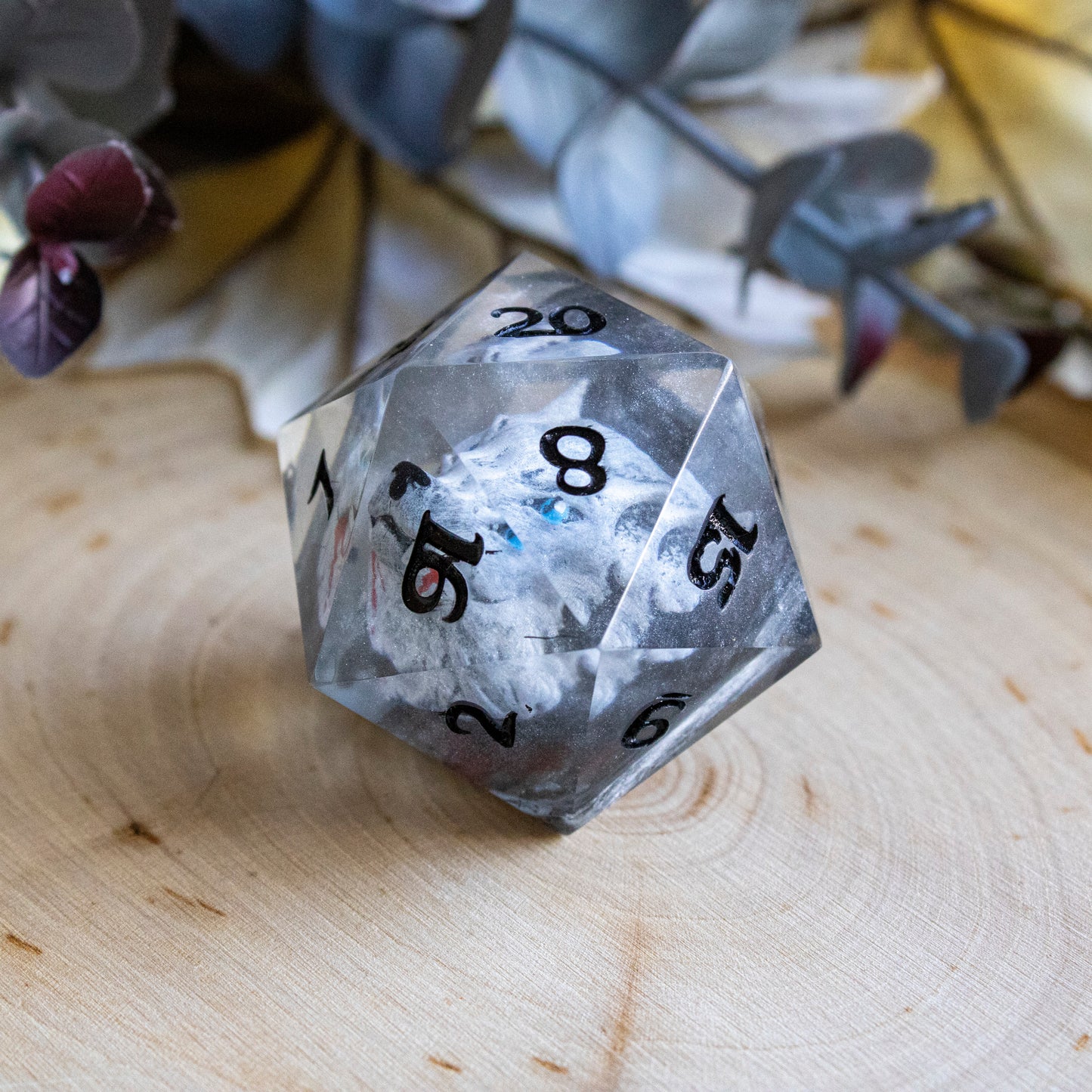 The Winter - Werewolf Head D20