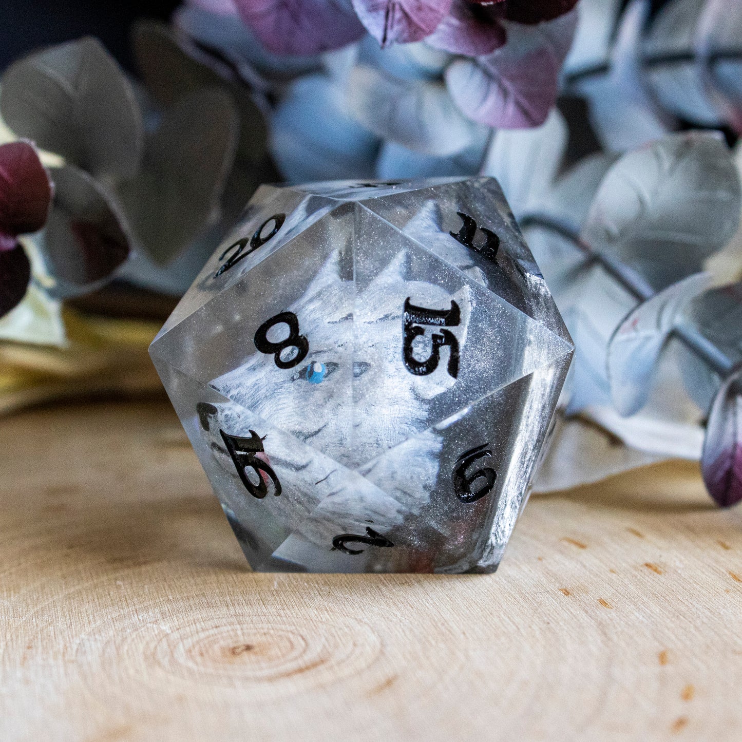 The Winter - Werewolf Head D20