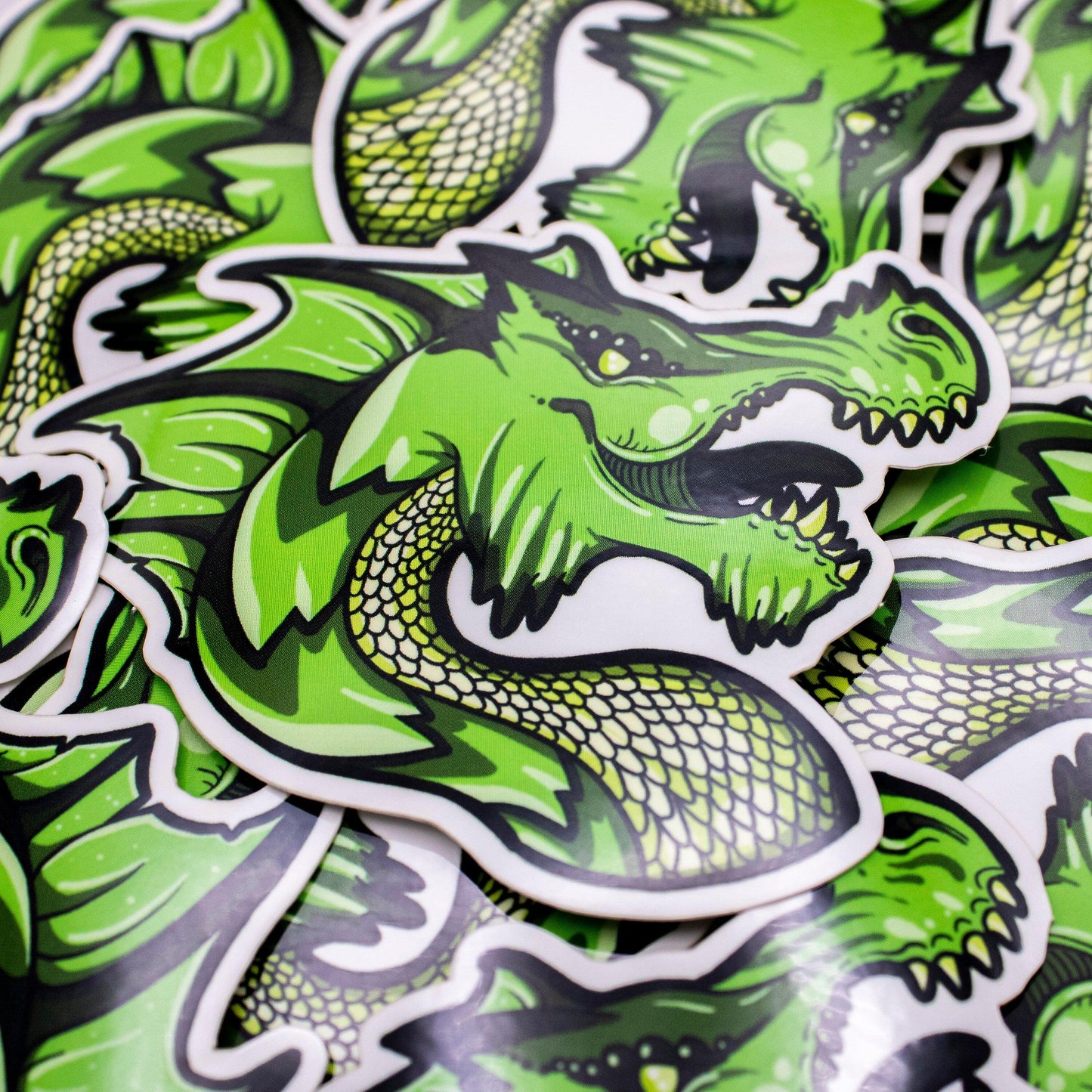 Chromatic Dragons Sticker Pack - Humble Dragon Dice