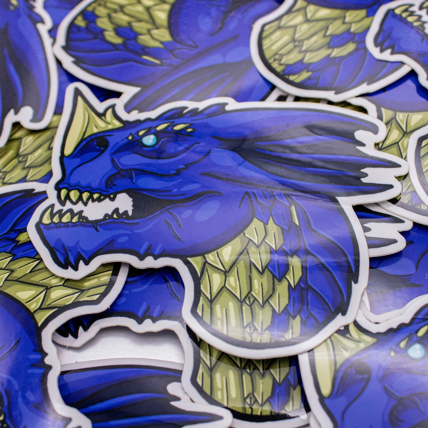 Chromatic Dragons Sticker Pack - Humble Dragon Dice