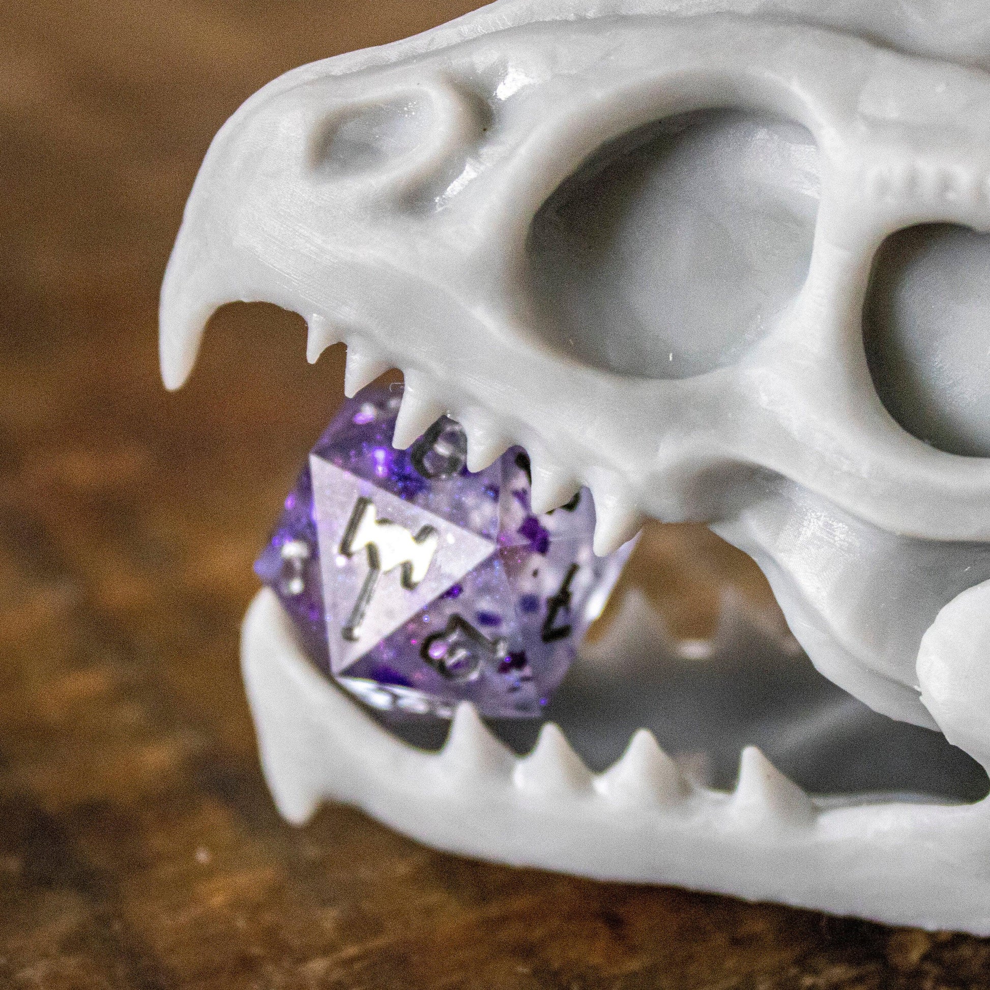 Ice Dragon Skull - Humble Dragon Dice