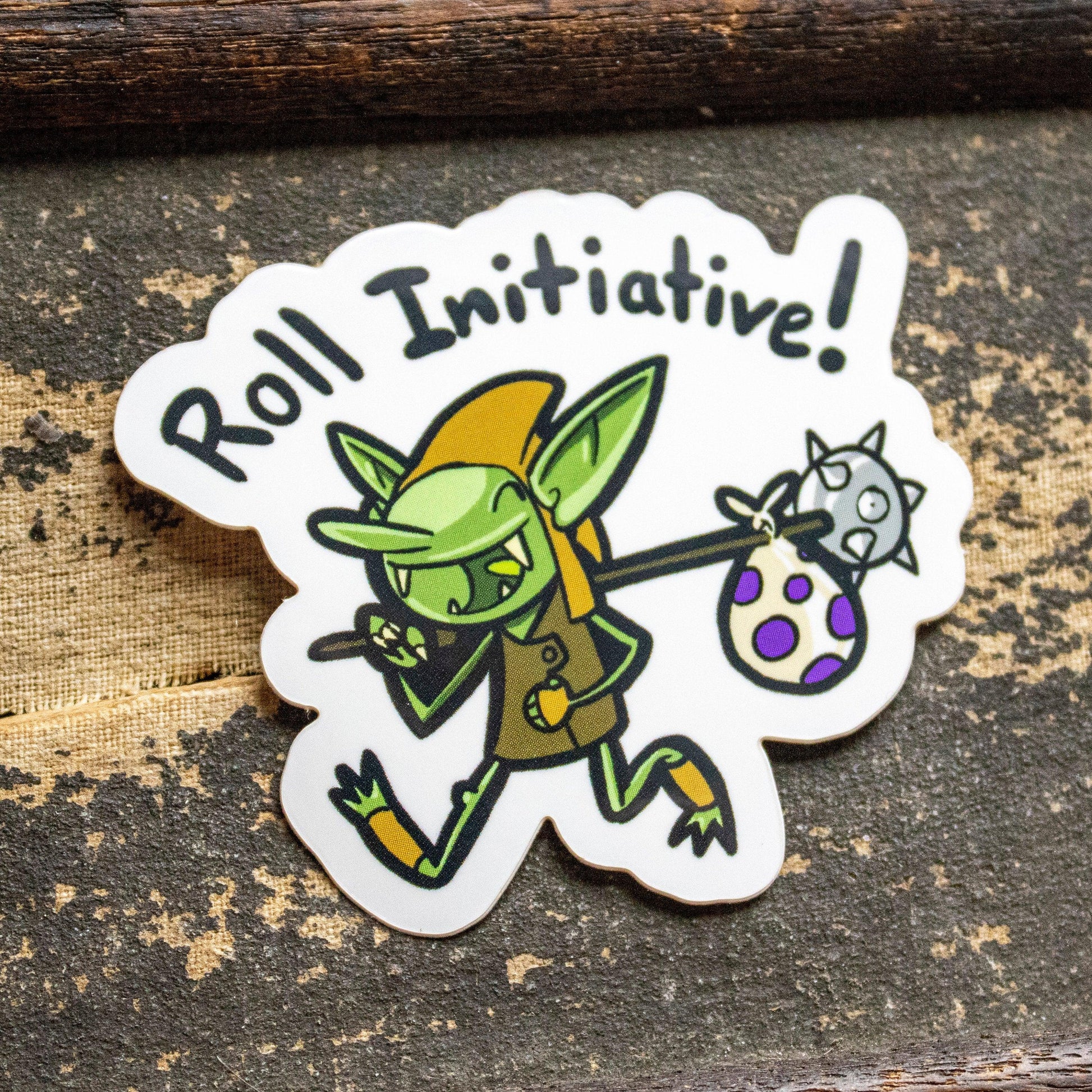 Goblin "Roll Initiative!" - Humble Dragon Dice